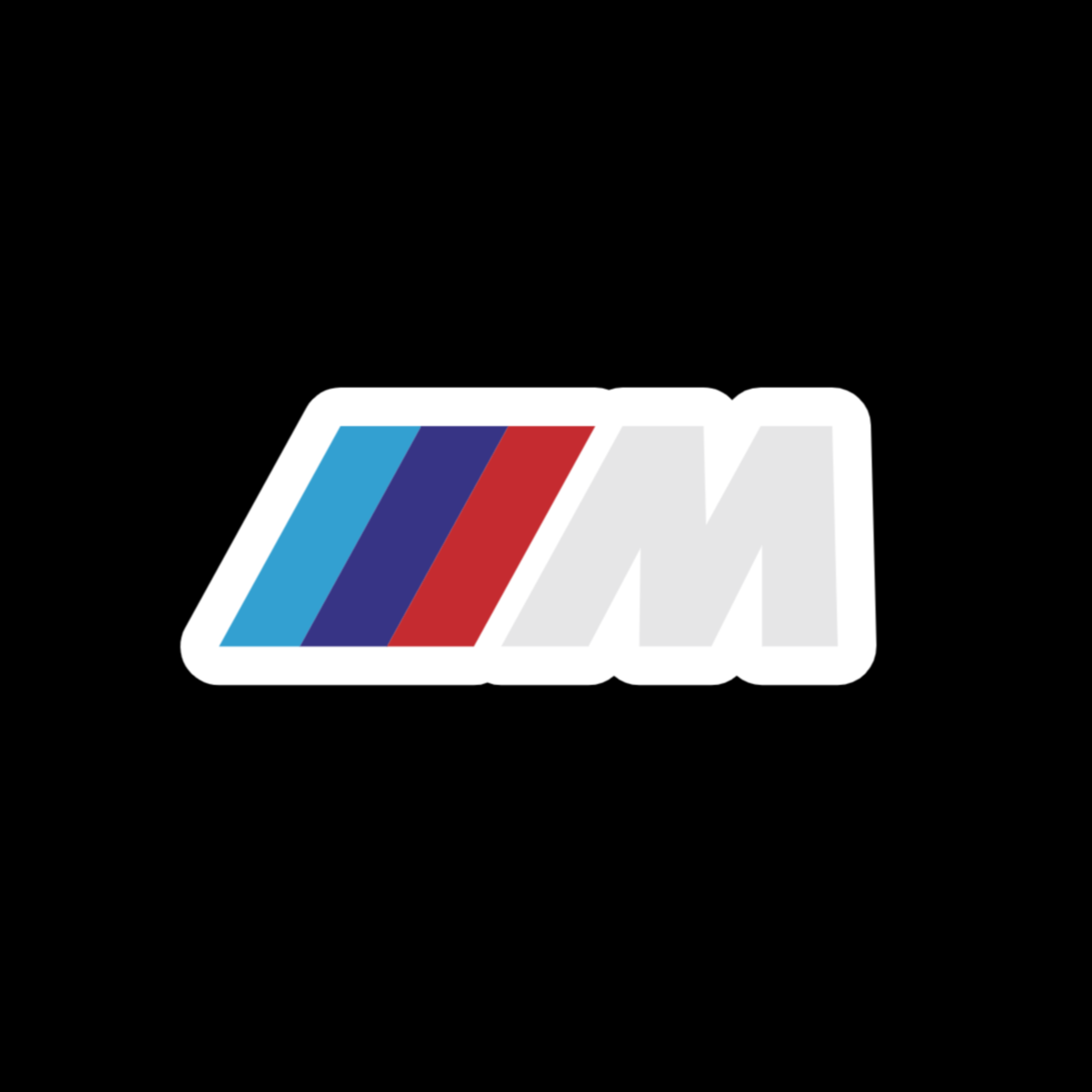 BMW, sticker logo classique BMW - M.